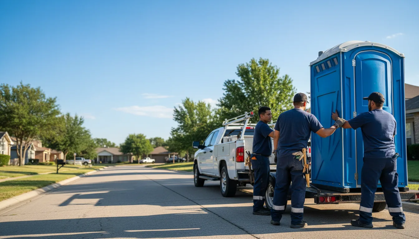 Portable Toilet Rental in West Fork, AR near me